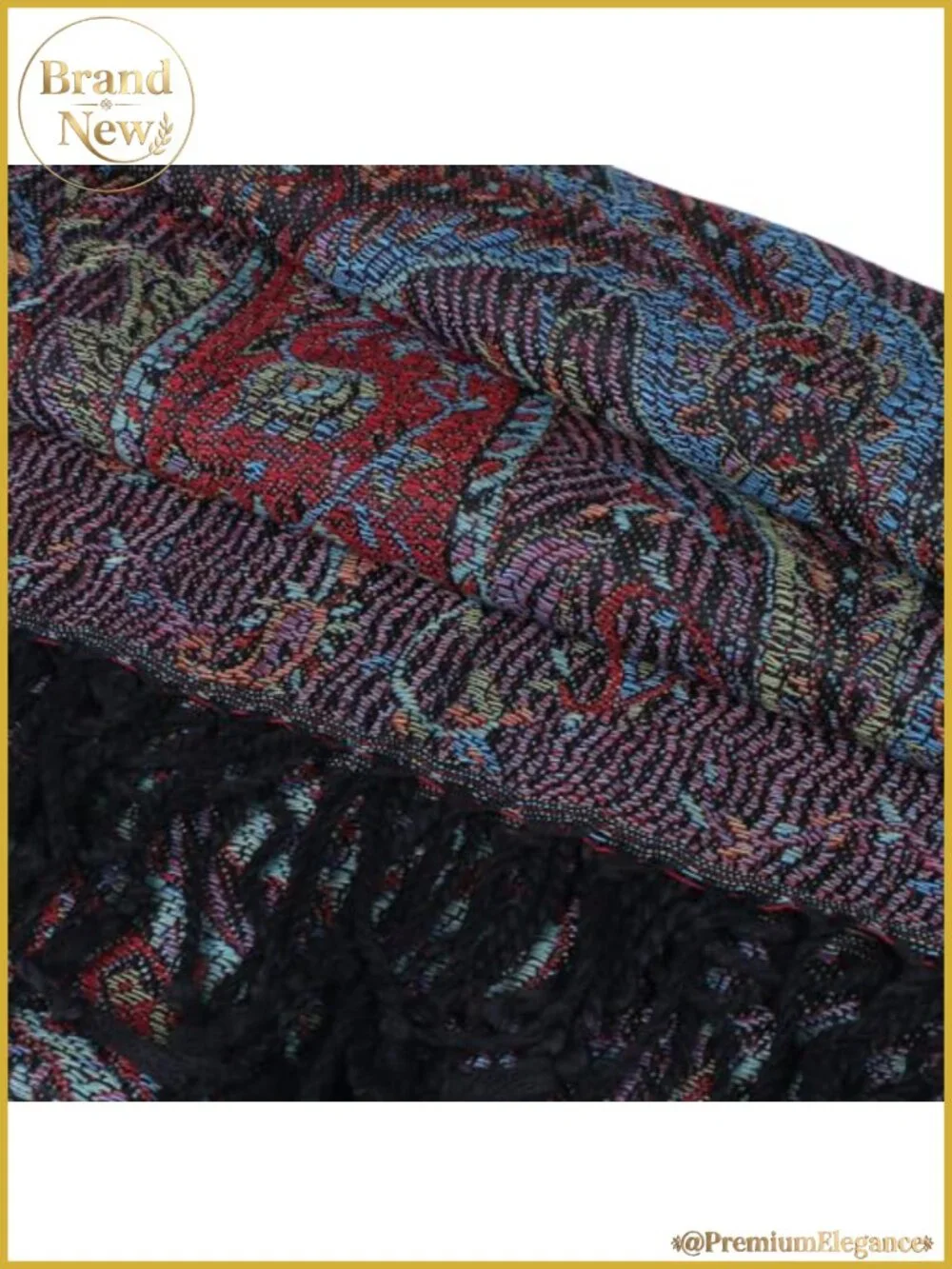 Paisley Rave Scarf Shawl Wrap Oversized Tapestry Festival Pashmina